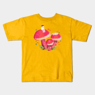 Mushrooms and Cowboys Kids T-Shirt